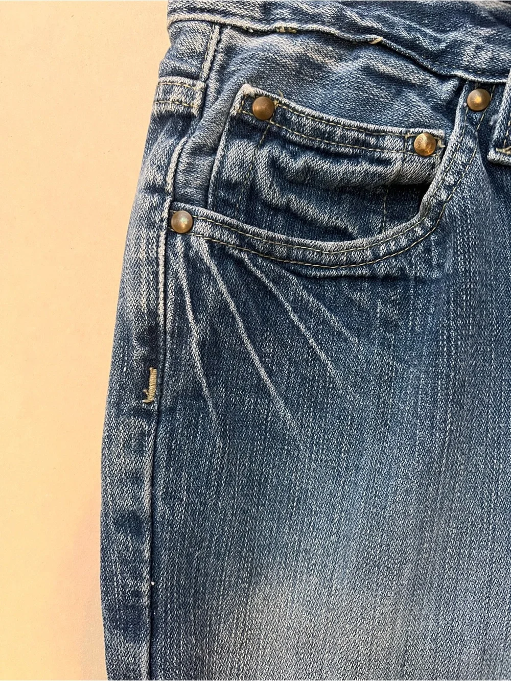 Classic Straight Men’s Jeans in Medium Blue Wash